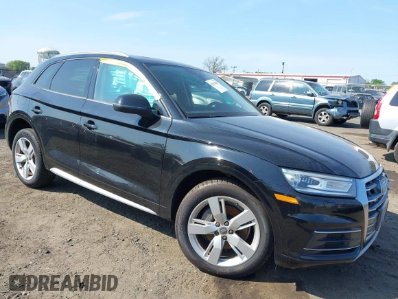 2018 Audi Q5 Premium with VIN WA1ANAFY4J2003668, listed as a IAAI auction lot 42167687 with 140,548 mi miles and . Bid and sale history available at DreamBid. Image 1.