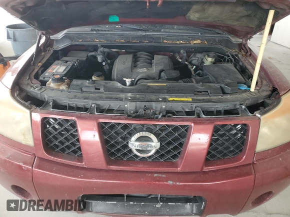 2005 Nissan Titan XE with VIN 1N6BA06A65N535167, listed as a Copart auction lot 55182215 with 173,338 mi miles and Clean Title. Bid and sale history available at carsss.com. Image 11.