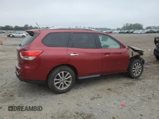 2015 Nissan Pathfinder Platinum with VIN 5N1AR2MN2FC621111, listed as a Copart auction lot 61082795 with 133,467 mi miles and Salvage title. Bid and sale history available at DreamBid. Image 3.