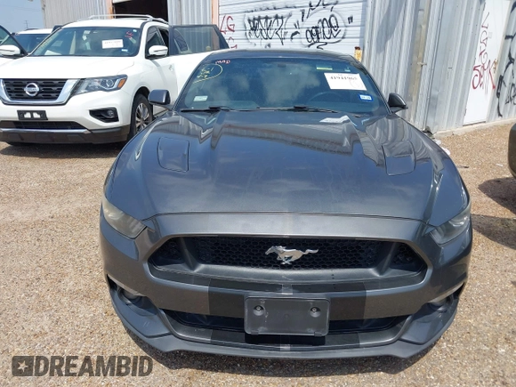 2017 Ford Mustang GT with VIN 1FA6P8CF8H5265418, listed as a IAAI auction lot 41941965 with 52,031 mi miles and . Bid and sale history available at DreamBid. Image 6.