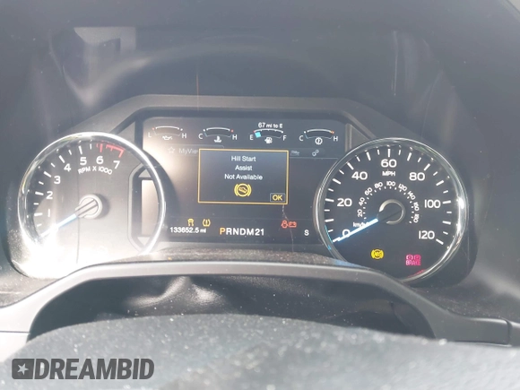 2016 Ford F-150 XLT with VIN 1FTEW1EF6GKE51018, listed as a IAAI auction lot 41856445 with 133,652 mi miles and . Bid and sale history available at DreamBid. Image 7.