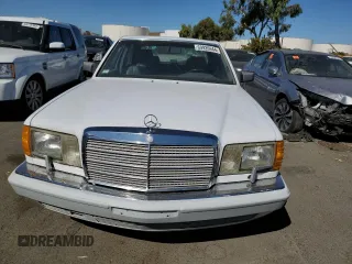 1991 Mercedes-Benz 420 with VIN WDBCA35E9MA597051, listed as a Copart auction lot 69926944 with 160,717 mi miles and Clean Title. Bid and sale history available at carsss.com. Image 5.
