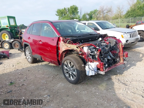 2021 Toyota RAV4 XLE Premium with VIN 2T3A1RFV6MW151550, listed as a IAAI auction lot 42764775 with 41,377 mi miles and . Bid and sale history available at DreamBid. Image 1.
