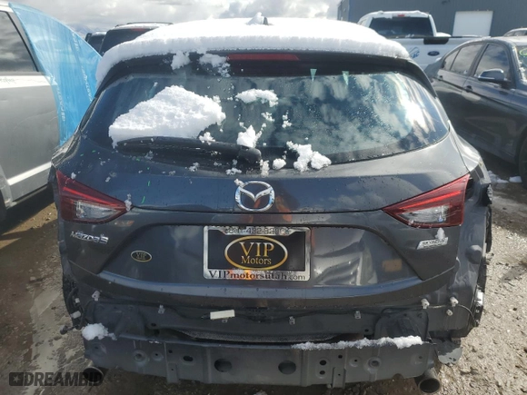 2016 Mazda Mazda3 i Grand Touring with VIN JM1BM1N78G1298536, listed as a Copart auction lot 48744945 with 81,593 mi miles and Salvage Title. Bid and sale history available at carsss.com. Image 6.