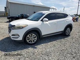 2017 Hyundai Tucson Sport with VIN KM8J33A26HU293528, listed as a Copart auction lot 57964955 with 98,024 mi miles and Salvage title. Bid and sale history available at DreamBid. Image 1.