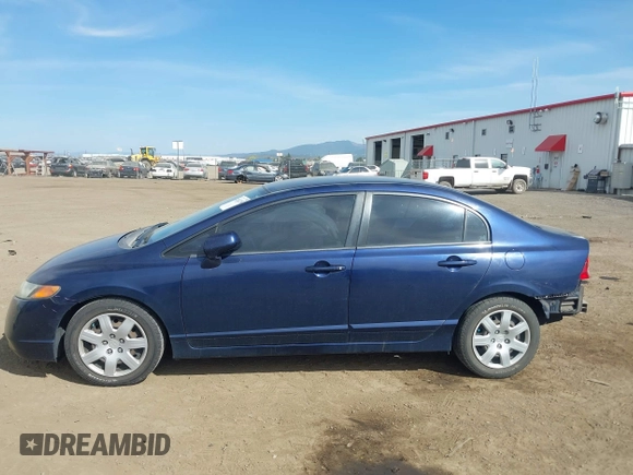 2007 Honda Civic Sdn LX with VIN 1HGFA16587L124463, listed as a IAAI auction lot 42042736 with 189,929 mi miles. Bid and sale history available at carsss.com. Image 15.