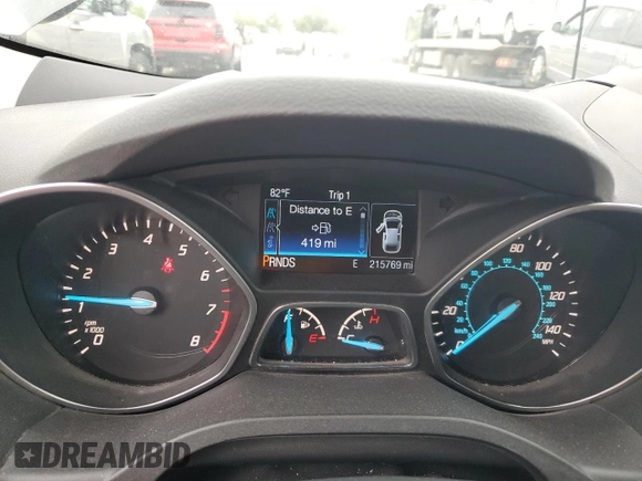 2015 Ford Escape Titanium with VIN 1FMCU9J96FUB32972, listed as a Copart auction lot 62886145 with 215,769 mi miles and Salvage title. Bid and sale history available at DreamBid. Image 9.