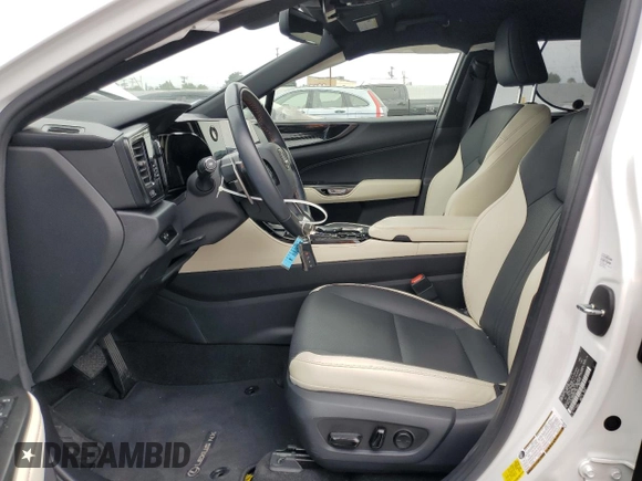 2023 Lexus NX 250 with VIN JTJADCAZ5P5011769, listed as a Copart auction lot 59917725 with 21,887 mi miles and Salvage title. Bid and sale history available at DreamBid. Image 7.