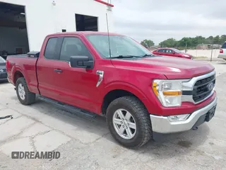 2021 Ford F-150 XL with VIN 1FTFX1E51MKE66465, listed as a IAAI auction lot 42420527 with 95,815 mi miles and . Bid and sale history available at DreamBid. Image 1.