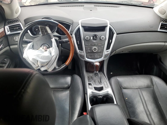 2010 Cadillac SRX Premium Collection with VIN 3GYFNFEY8AS589008, listed as a Copart auction lot 51744745 with Not Provided miles and Salvage Title. Bid and sale history available at DreamBid. Image 8.