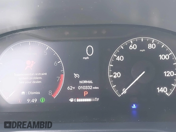 2024 Honda HR-V Sport with VIN 3CZRZ1H53RM732713, listed as a IAAI auction lot 42290527 with 10,332 mi miles and . Bid and sale history available at DreamBid. Image 15.