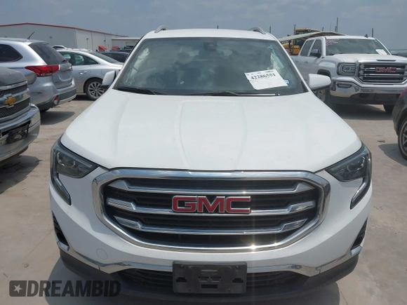 2020 GMC Terrain SLT with VIN 3GKALPEV0LL122104, listed as a IAAI auction lot 42286551 with 85,825 mi miles and . Bid and sale history available at DreamBid. Image 12.