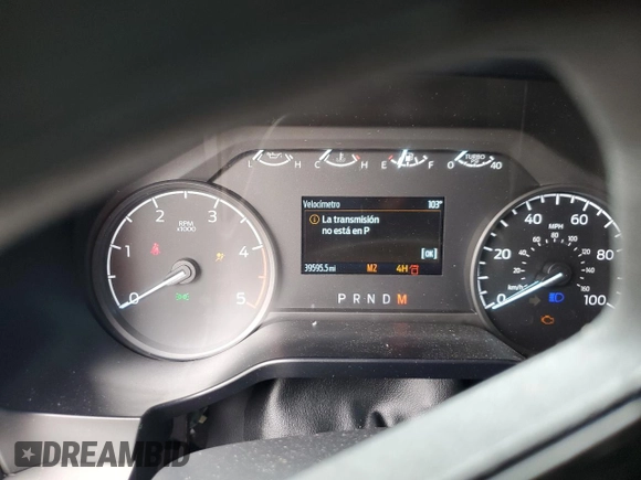 2023 Ford F-250 XL with VIN 1FT8W2BTXPEC34552, listed as a Copart auction lot 65428444 with 39,595 mi miles and Salvage title. Bid and sale history available at DreamBid. Image 9.