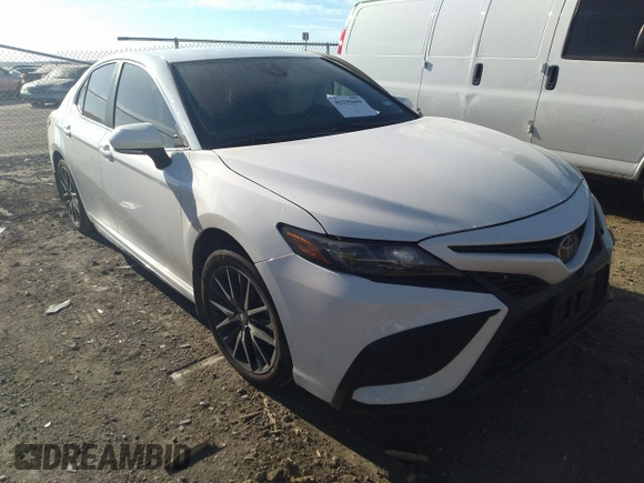 2023 Toyota Camry SE with VIN 4T1G11AK2PU755442, listed as a IAAI auction lot 41335659 with 37,159 mi miles. Bid and sale history available at carsss.com. Image 1.
