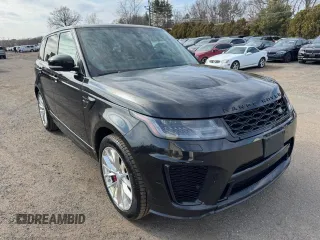 2018 Land Rover Range Rover Sport SVR with VIN SALWZ2SE9JA810039, listed as a Copart auction lot 49401525 with 167,379 mi miles and Clean Title. Bid and sale history available at carsss.com. Image 4.