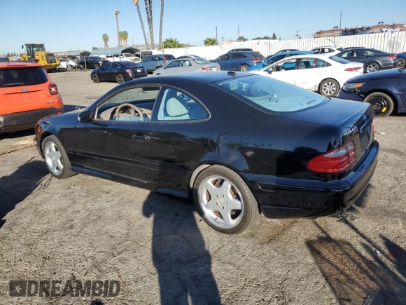 2001 Mercedes-Benz CLK 320/430 z VIN WDBLJ70G41F189166, wystawiony jako Copart lot #87976845 z przebiegiem 139 316 mil mil oraz Szkoda całkowita • Salvage title. Historia ofert i sprzedaży dostępna na DreamBid. Obrazek 2.
