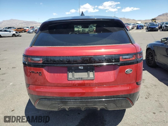 2021 Land Rover Range Rover Velar R-Dynamic S with VIN SALYT2EX8MA315682, listed as a Copart auction lot 56575685 with 22,127 mi miles and Salvage title. Bid and sale history available at DreamBid. Image 6.