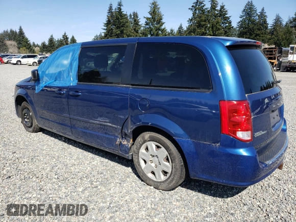 2011 Dodge Grand Caravan SXT with VIN 2D4RN4DG4BR779275, listed as a Copart auction lot 52447625 with 74,678 mi miles and Salvage Title. Bid and sale history available at DreamBid. Image 2.