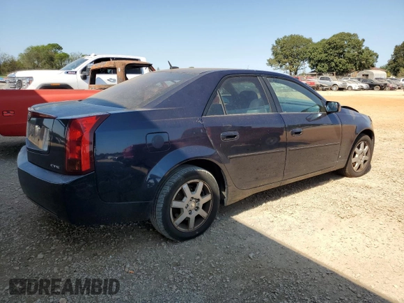 2006 Cadillac CTS with VIN 1G6DM57T560143105, listed as a Copart auction lot 74796444 with 0 mi miles and Salvage Title. Bid and sale history available at carsss.com. Image 3.