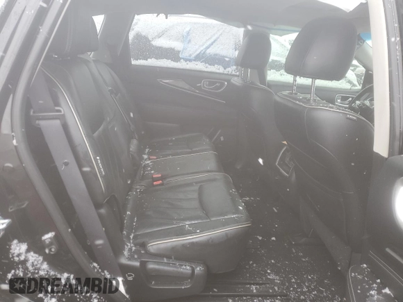 2018 Infiniti QX60 with VIN 5N1DL0MM4JC504794, listed as a Copart auction lot 53173535 with 112,282 mi miles and Salvage Title. Bid and sale history available at DreamBid. Image 11.