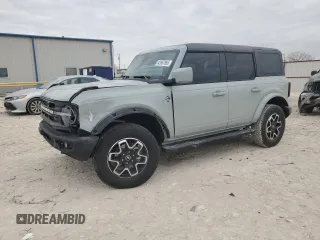 2024 Ford Bronco Outer Banks with VIN 1FMDE8BH3RLB22749, listed as a Copart auction lot 42867855 with 1,693 mi miles and Salvage Title. Bid and sale history available at DreamBid. Image 1.
