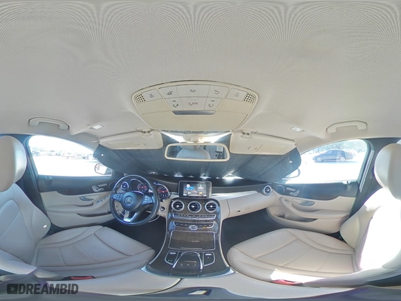 2015 Mercedes-Benz C-Class C 300 with VIN 55SWF4JB4FU075745, listed as a Copart auction lot 47695835 with 105,268 mi miles and Salvage Title. Bid and sale history available at carsss.com. Image 14.