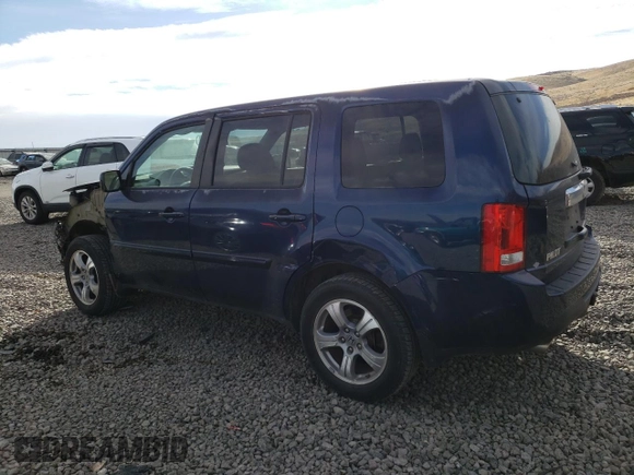 2013 Honda Pilot EX-L with VIN 5FNYF4H58DB065159, listed as a Copart auction lot 42547665 with 92,137 mi miles and Salvage Title. Bid and sale history available at DreamBid. Image 2.