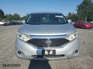 2012 Nissan Quest S with VIN JN8AE2KP7C9044450, listed as a Copart auction lot 63856164 with 133,727 mi miles and Salvage Title. Bid and sale history available at carsss.com. Image 5.