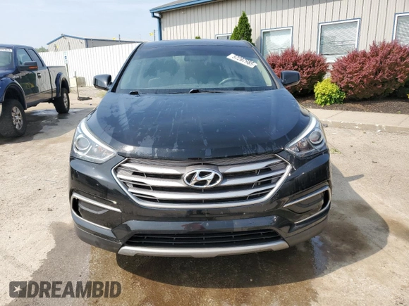2017 Hyundai Santa Fe 2.4L with VIN 5NMZTDLB9HH030080, listed as a Copart auction lot 57267985 with 67,149 mi miles and Non repairable. Bid and sale history available at DreamBid. Image 5.
