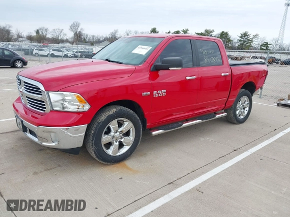 2018 Ram 1500 Big Horn with VIN 1C6RR7LT4JS294480, listed as a IAAI auction lot 41950943 with 81,089 mi miles and . Bid and sale history available at DreamBid. Image 2.