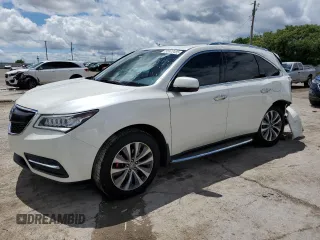 2014 Acura MDX Technology z VIN 5FRYD4H45EB033654, wystawiony jako Copart lot #55972435 z przebiegiem 109 095 mil mil oraz Szkoda całkowita • Salvage title. Historia ofert i sprzedaży dostępna na DreamBid. Obrazek 1.