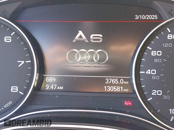 2016 Audi A6 Premium Plus z VIN WAUGFAFC8GN103391, wystawiony jako IAAI lot #41341007 z przebiegiem 130 581 mil mil oraz . Historia ofert i sprzedaży dostępna na DreamBid. Obrazek 7.