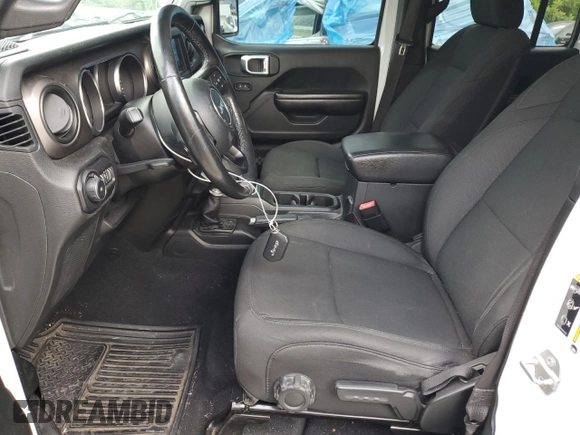2020 Jeep Wrangler Unlimited Sport S z VIN 1C4HJXDN0LW209092, wystawiony jako Copart lot #58523675 z przebiegiem 68 688 mil mil oraz Czysty tytuł • Clean title. Historia ofert i sprzedaży dostępna na DreamBid. Obrazek 7.