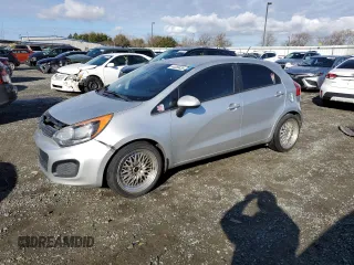 2015 Kia Rio EX with VIN KNADN5A32F6494101, listed as a Copart auction lot 44368435 with 153,503 mi miles and Clean Title. Bid and sale history available at carsss.com. Image 1.