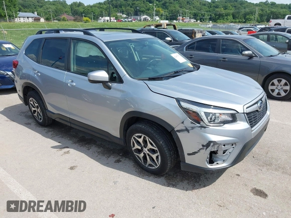2019 Subaru Forester Premium with VIN JF2SKAGC3KH443287, listed as a IAAI auction lot 42497593 with 120,890 mi miles and . Bid and sale history available at DreamBid. Image 1.