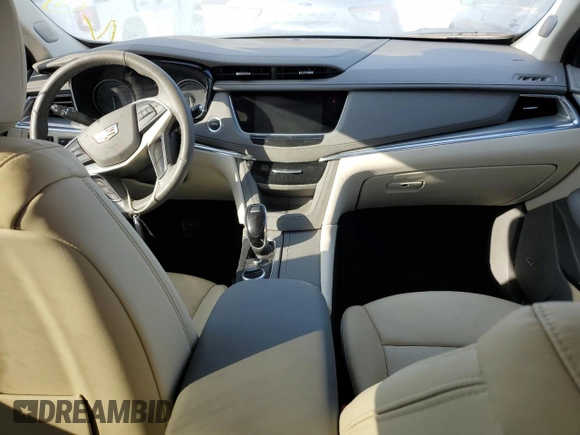 2024 Cadillac XT5 FWD Premium Luxury with VIN 1GYKNCRSXRZ720148, listed as a Copart auction lot 75116124 with 0 mi miles and Non Repairable. Bid and sale history available at carsss.com. Image 8.