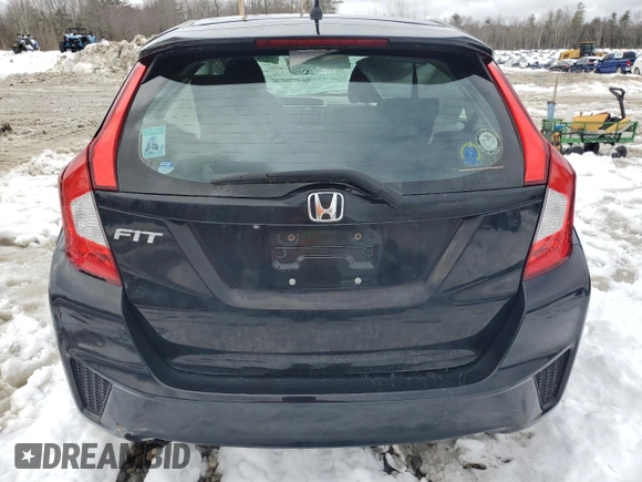2017 Honda Fit LX with VIN 3HGGK5G57HM707887, listed as a Copart auction lot 54472215 with 103,993 mi miles and Non Repairable. Bid and sale history available at DreamBid. Image 6.