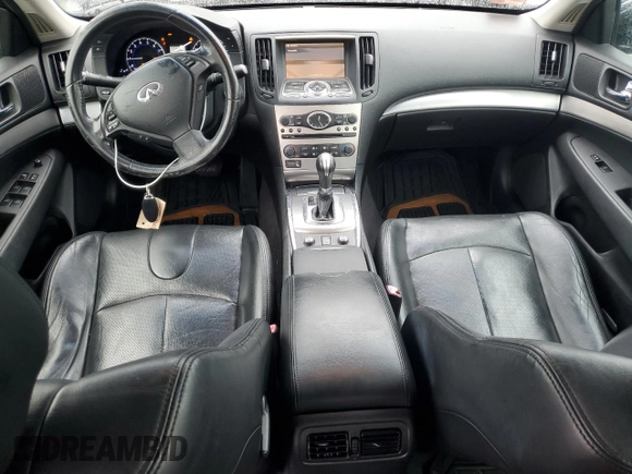 2012 Infiniti G25 x z VIN JN1DV6AR6CM860763, wystawiony jako Copart lot #60118655 z przebiegiem 182 446 mil mil oraz Szkoda całkowita • Salvage title. Historia ofert i sprzedaży dostępna na DreamBid. Obrazek 8.