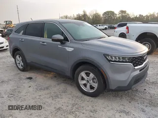 2022 Kia Sorento LX with VIN 5XYRG4LC8NG122154, listed as a IAAI auction lot 41867453 with 15,619 mi miles. Bid and sale history available at carsss.com. Image 1.