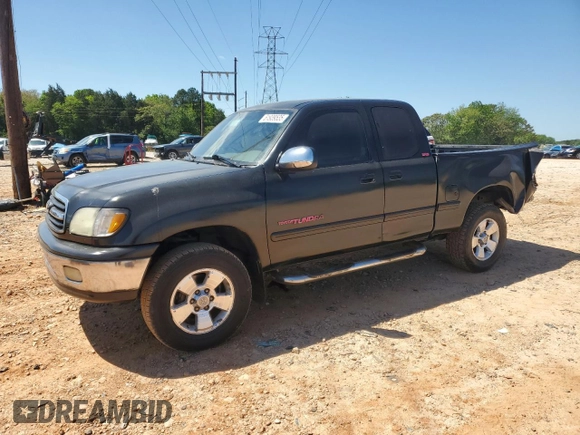 2002 Toyota Tundra SR5 with VIN 5TBRN34182S310211, listed as a Copart auction lot 51939535 with 225,058 mi miles and Salvage Title. Bid and sale history available at DreamBid. Image 1.