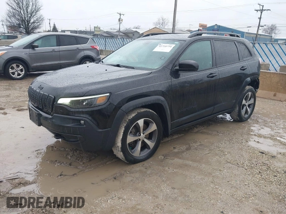 2020 Jeep Cherokee Latitude with VIN 1C4PJMCX9LD584410, listed as a IAAI auction lot 41710754 with 73,325 mi miles. Bid and sale history available at carsss.com. Image 18.