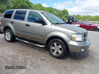 2007 Dodge Durango SLT with VIN 1D8HB48P57F511069, listed as a IAAI auction lot 42509257 with 159,962 mi miles and . Bid and sale history available at DreamBid. Image 1.
