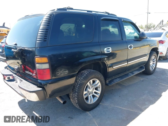 2005 Chevrolet Tahoe LS with VIN 1GNEC13V85R268525, listed as a IAAI auction lot 42637662 with 186,989 mi miles and . Bid and sale history available at DreamBid. Image 4.