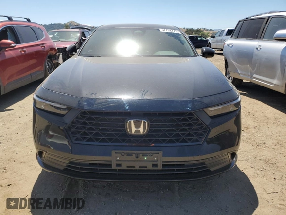2024 Honda Accord Sport-L with VIN 1HGCY2F7XRA071060, listed as a Copart auction lot 57798775 with 37,078 mi miles and Salvage title. Bid and sale history available at DreamBid. Image 5.