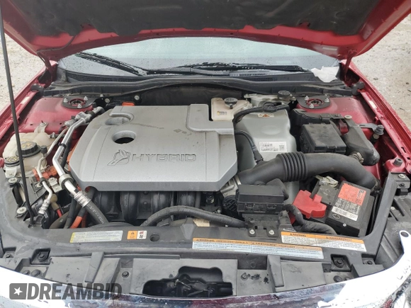2012 Ford Fusion Hybrid z VIN 3FADP0L34CR349269, wystawiony jako Copart lot #58795725 z przebiegiem 53 633 mil mil oraz Szkoda całkowita • Salvage title. Historia ofert i sprzedaży dostępna na DreamBid. Obrazek 11.