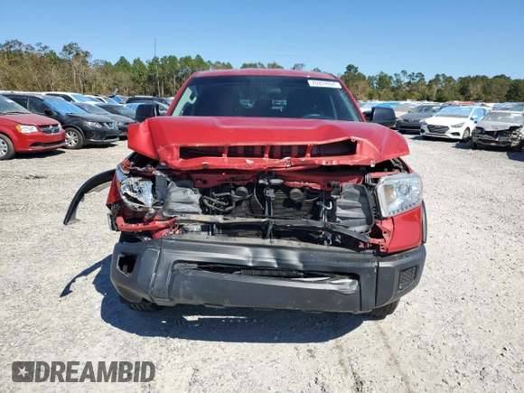 2017 Toyota Tundra 2WD SR with VIN 5TFTW5F16HX009720, listed as a Copart auction lot 76937804 with 29,646 mi miles and Salvage Title. Bid and sale history available at carsss.com. Image 5.