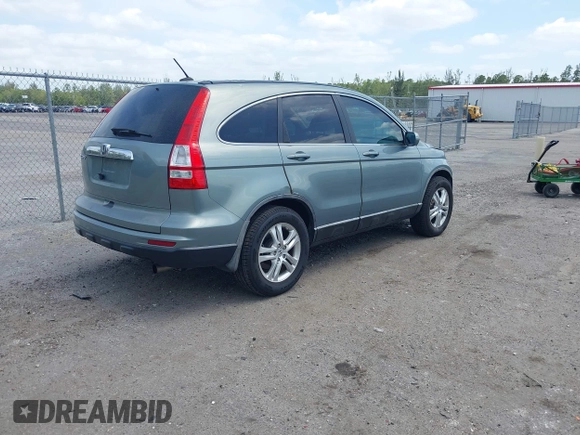 2010 Honda CR-V EX-L with VIN 5J6RE3H73AL048291, listed as a IAAI auction lot 42085764 with 156,882 mi miles and . Bid and sale history available at carsss.com. Image 4.