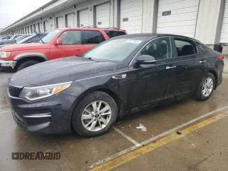 2017 Kia Optima LX with VIN KNAGT4L32H5179088, listed as a Copart auction lot 84076884 with 144,759 mi miles and Salvage Title. Bid and sale history available at carsss.com. Image 1.