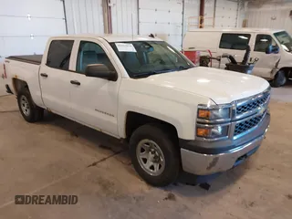 2014 Chevrolet Silverado 1500 Work Truck with VIN 3GCUKPEC0EG486576, listed as a IAAI auction lot 42222624 with 127,195 mi miles and . Bid and sale history available at DreamBid. Image 1.