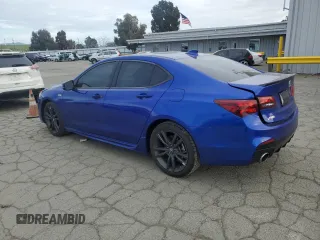 2020 Acura TLX w/A-Spec Pkg with VIN 19UUB1F60LA011402, listed as a Copart auction lot 47825525 with 96,416 mi miles and Salvage Title. Bid and sale history available at carsss.com. Image 2.
